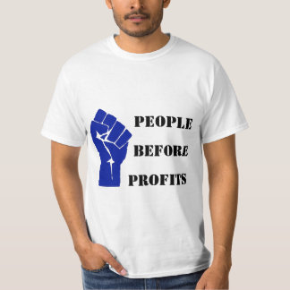 Folk för vinster t-shirt