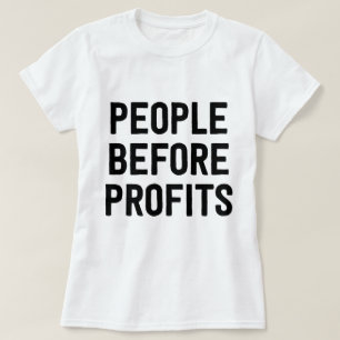 Folk för vinster t-shirt