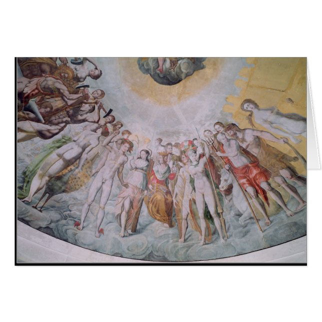 Folk från domstolen av Medicien Hälsningskort (Framsidan Horizontal)