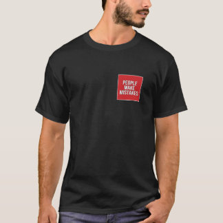 Folk gör misstag t shirt