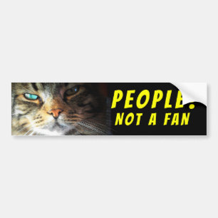 Folk? Inte en Fläkt-KAT-medlem Bildekal