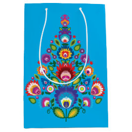 Folk julklapp med anpassningsbar-meddelande