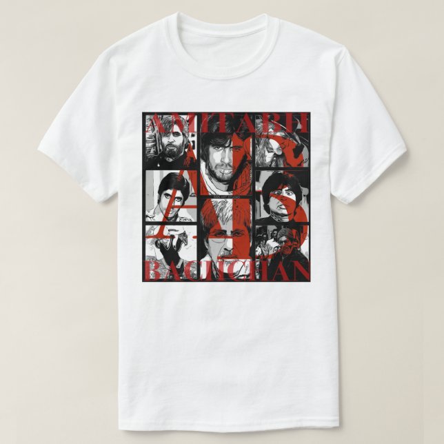 Folk kallar mig Amitabhart T Shirt (Design framsida)