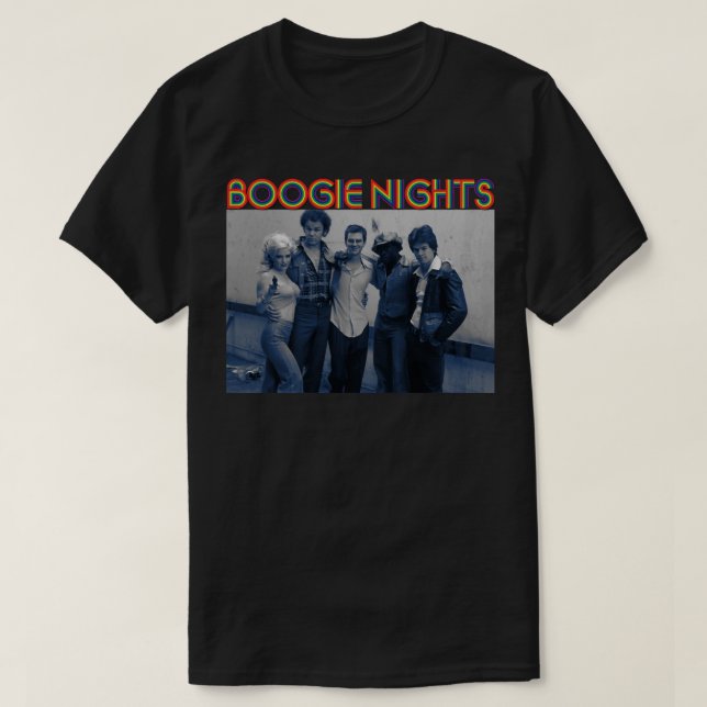 Folk kallar mig Boogie Nights T Shirt (Design framsida)
