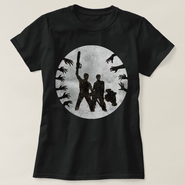 Folk kallar mig "Supernatural Evil Dead Horror Mov T Shirt (Design framsida)