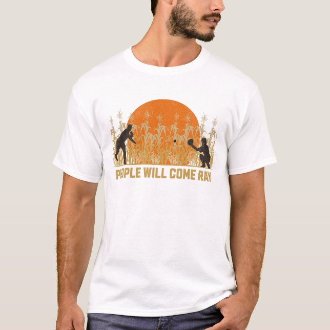 Folk kommer att Kom Ray - Vintage Fält av Dreams T Shirt (Framsida)