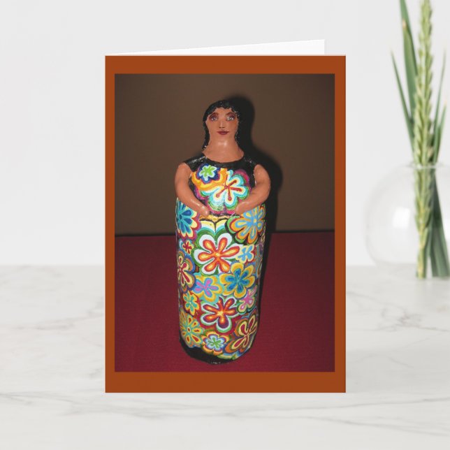 Folk konst - MuuMuu mamma Kort (Framsida)