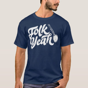 Folk! Ljuny Bluegräs Festival Folk Music Con T Shirt