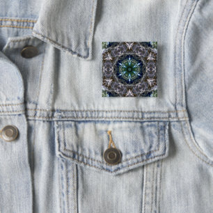Folk Mandala Button Knapp