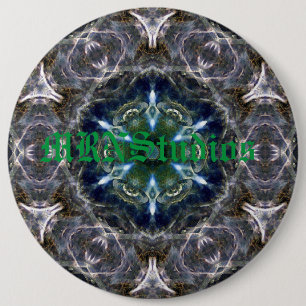 Folk Mandala Button Knapp