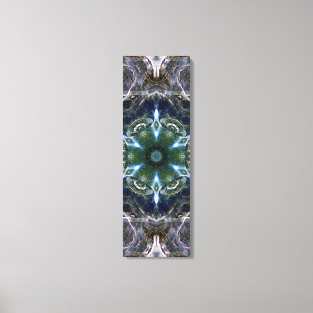 Folk Mandala Canvastryck (Framsida)