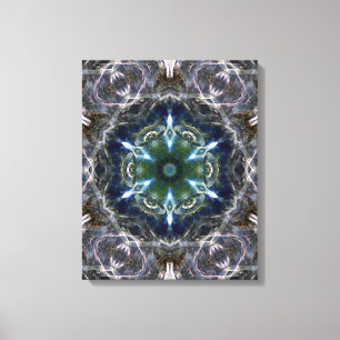 Folk Mandala Canvastryck