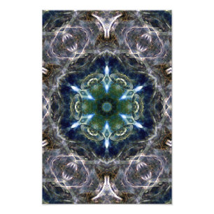 Folk Mandala Fototryck