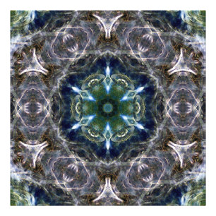 Folk Mandala Photo Print Fototryck