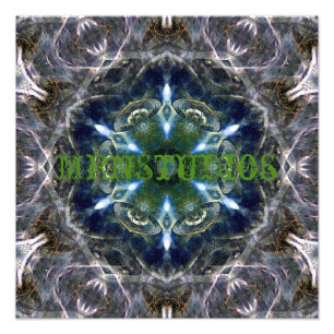 Folk Mandala Photo Print Fototryck