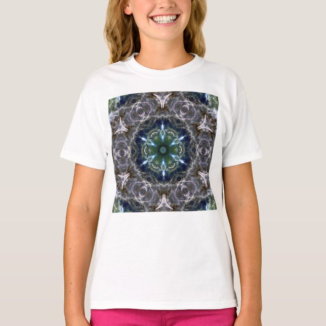 Folk Mandala T Shirt (Framsida)