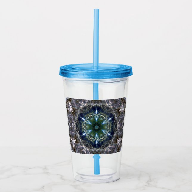 Folk Mandala Take Away Mugg (Framsida)