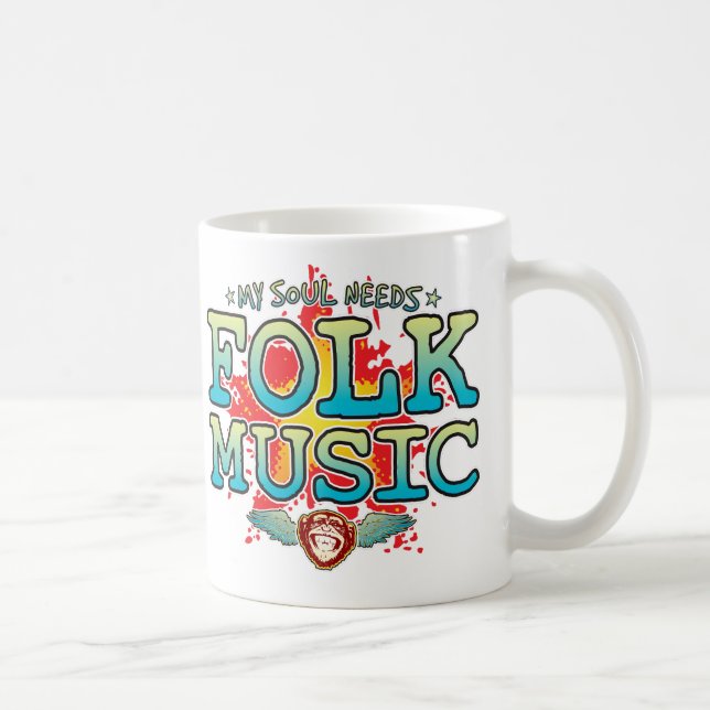 Folk Music Soul Mugg (Höger)