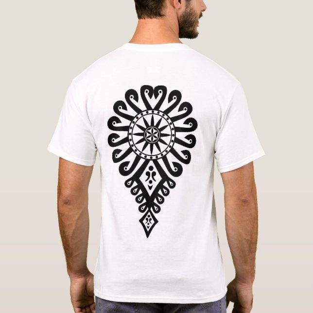 Folk pattern of Polish highlanders - Parzenica T Shirt (Baksida)