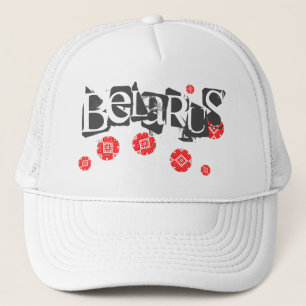 Folk Pattern Vitryssland Беларусь Lastbilsförare H Keps
