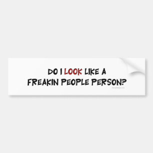 Folk personbildekal bildekal