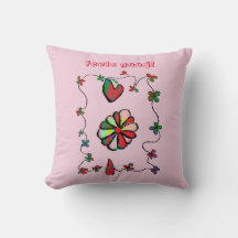 Folk Retro Quaint och Lycklig Art