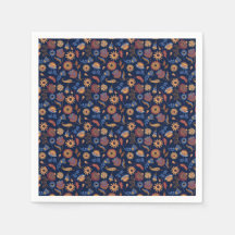 Folk Rustic Blommigt