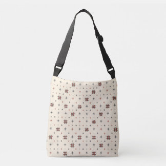 Folk Star Symbol Seamless Pattern Axelväska