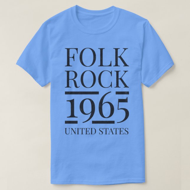 Folk Sten 1965 Vintage T Shirt (Design framsida)