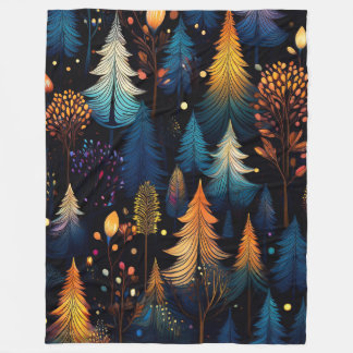 Folk Stil Forest Fleecefilt