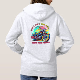 Folk tar inte Resor: Vintage Retro Stil Bike T Shirt