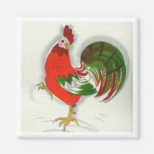Folk tupp #1 magnet