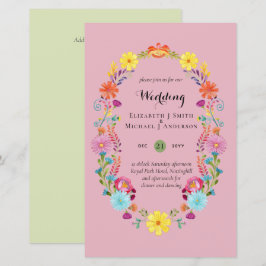 Folkart Flower Fiesta Wedding Boda