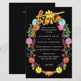 Folkart Flower Fiesta Wedding Boda