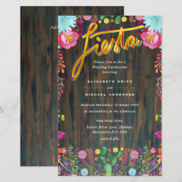 Folkart Flower Fiesta Wedding Boda