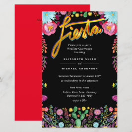 Folkart Flower Fiesta Wedding Boda