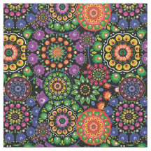 Folkblommor - mandalas