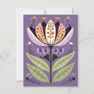 Folkbloom nr 255 vykort