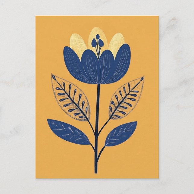 Folkbloom nr 259 vykort (Framsida)