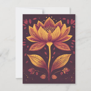 Folkbloom nr 265 vykort