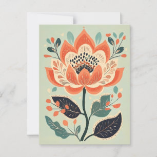 Folkbloom nr 275 vykort