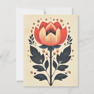 Folkbloom nr 277 vykort