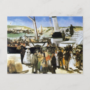Folkestones avgång - Manet Vykort