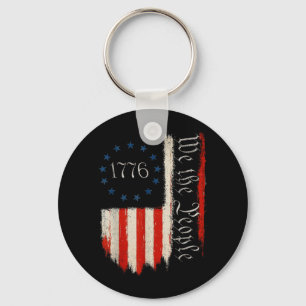 folket 1776 självständighetsdag patriotamerikaner nyckelring