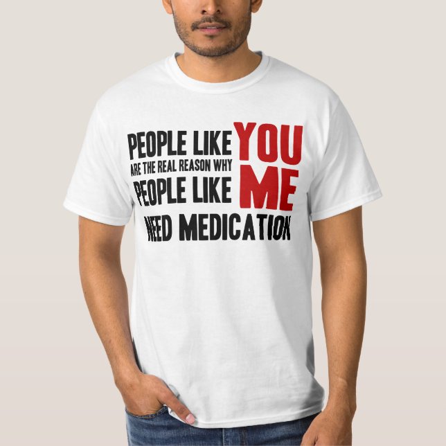 Folket gillar DIG T-shirt (Framsida)