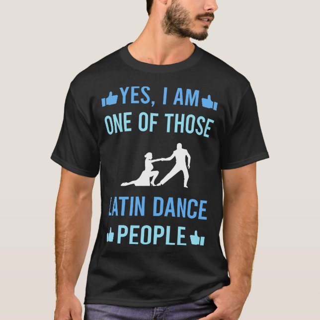 Folket i Latinamerika Dance T Shirt (Framsida)