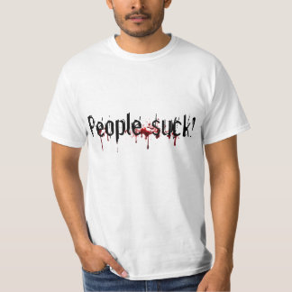 Folket suger tee