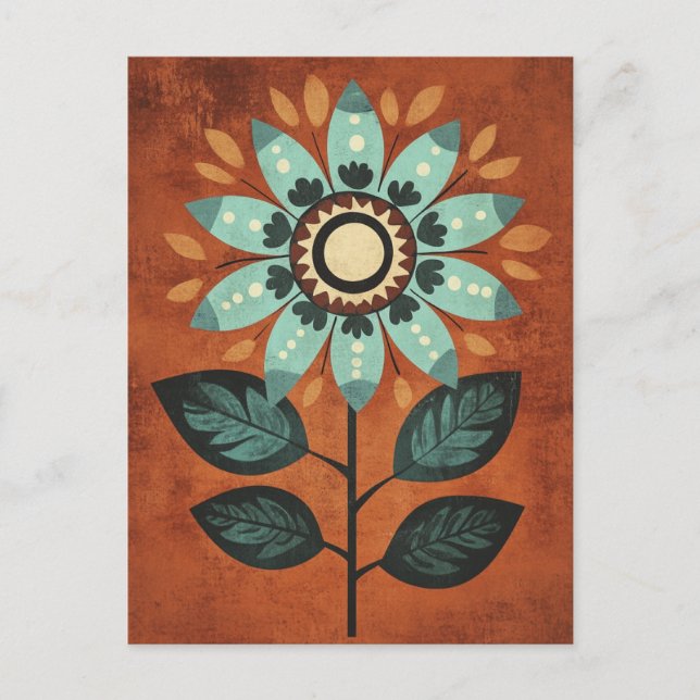 Folkets Bloom nr 266 Vykort (Framsida)