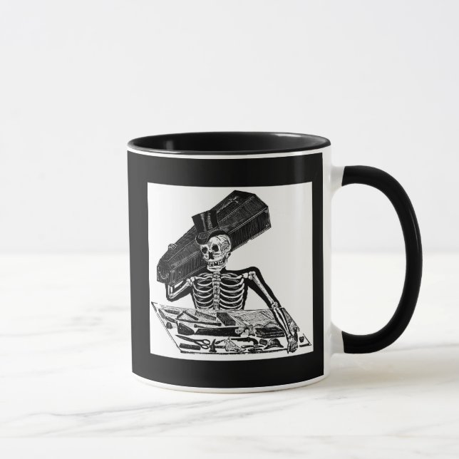 "Folkets Calavera" circa 1800's Mexico Mugg (Höger)