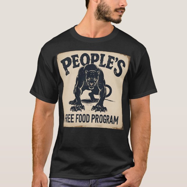 Folkets fria livsmedelsprogram t shirt (Framsida)